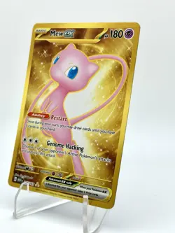 Pokemon TCG Mew EX (Gold) 205/165 SV 151 Scarlet & Violet Hyper Rare Holo NM - Image 4