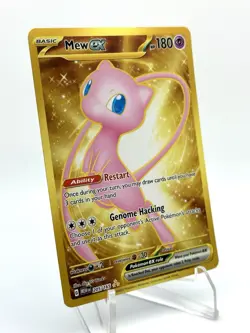 Pokemon TCG Mew EX (Gold) 205/165 SV 151 Scarlet & Violet Hyper Rare Holo NM - Image 5