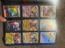 Pokemon Card Binder Lot LP-NM Condition Cards Holo,EX,, V Star Promo Cards - Image 4