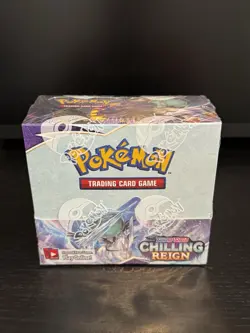 Chilling Reign Booster Box -Pokemon TCG Sword & Shield With Plastic Case 820650818462 - Image 2