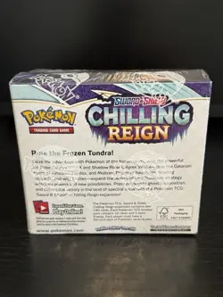 Chilling Reign Booster Box -Pokemon TCG Sword & Shield With Plastic Case 820650818462 - Image 4