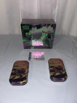 Pokemon TCG Scarlet Violet Shrouded Fable ETB Factory Sealed + mini tins X2 - Image 1