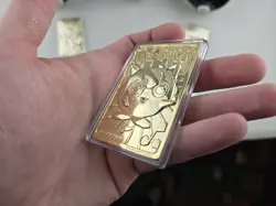 1999 Pokemon Burger King 23K Gold Plated Trading Card Lot of 3 Pikachu Mew - Image 3