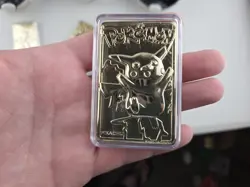 1999 Pokemon Burger King 23K Gold Plated Trading Card Lot of 3 Pikachu Mew - Image 5