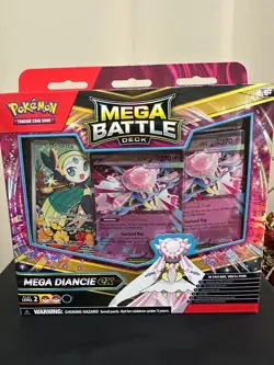 Mega Battle Deck Mega Diancie ex Pokemon TCG Factory Sealed Brand New - Image 1