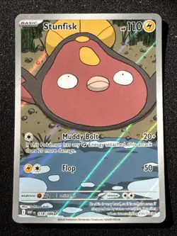 Stunfisk 118/86 White Flare WHT -Near Mint- Pokemon TCG - Image 1