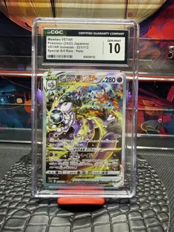 ✨✨ CGC 10 Mewtwo Vstar SAR 221/172 Pokemon Vstar Universe Japanese - Image 1