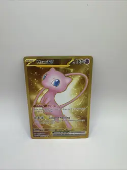 Mew EX 205/165 Scarlet & Violet 151 Holo Gold (Non Metal) Pokemon - Image 1