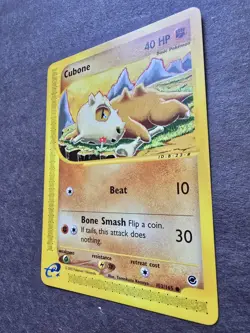 Pokemon TCG Expedition Base Set Cubone 103/165 Near Mint/Mint - Image 3