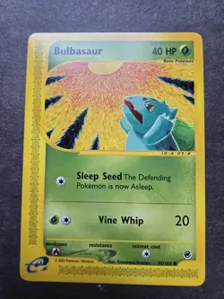 Pokemon Bulbasaur 95/165 Expedition Base Set Mint Condition - Image 1