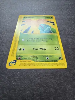 Pokemon Bulbasaur 95/165 Expedition Base Set Mint Condition - Image 4