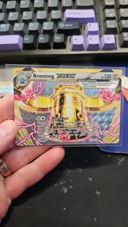 Pokemon TCG Bronzong BREAK 62/124 XY Fates Collide Ultra Rare Holo Card - Image 1