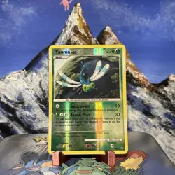 Yanma (Shiny) - SH9-12 Pokemon Supreme Victors - Reverse Holo Damaged - Image 1