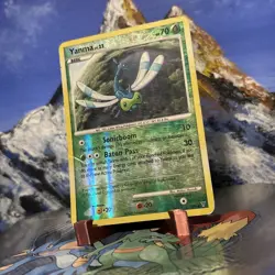 Yanma (Shiny) - SH9-12 Pokemon Supreme Victors - Reverse Holo Damaged - Image 2