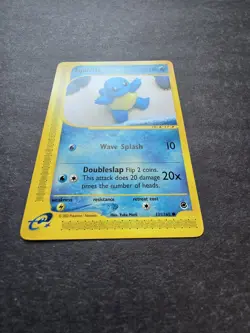 Pokemon Squirtle 131/165 Expedition Base Set Mint Condition - Image 4