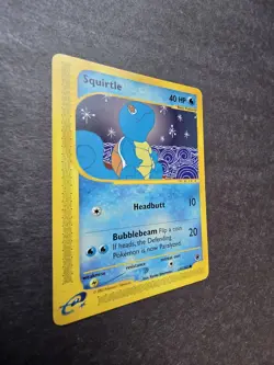 Pokemon Squirtle 132/165 Expedition Base Set Mint Condition - Image 2