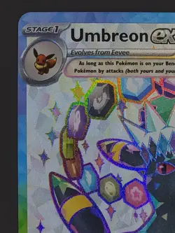 Umbreon ex 176 Promo Pokemon TCG Prismatic Evolutions NM - Image 2