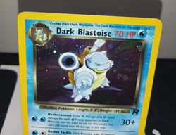 Dark Blastoise 3/82 LP Team Rocket Unlimited Holo Pokemon TCG - Image 2