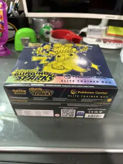 Pokemon Surging Sparks Elite Trainer Box ETB Pokemon Center Exclusive New Sealed - Image 2