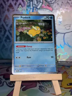 Psyduck 007 Promo Card Mega Evolutions Pokemon TCG Pack Fresh NM - Image 4