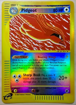Pidgeot 59/165 Reverse Holo Rare - 2002 Pokemon Expedition Base Set NM - Image 1