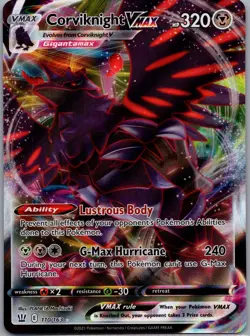 Pokemon Corviknight VMAX - 110/163 - Ultra Rare NM-Mint Battle Styles - Image 1