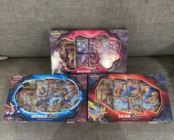 Pokemon TCG V-Union Special Collection Set of 3 Boxes Greninja Mewtwo Zacian 🔥 - Image 3