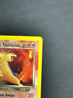 Pokemon TCG Dark Typhlosion 10/105 Holo Rare Neo Destiny 1999 - Image 4