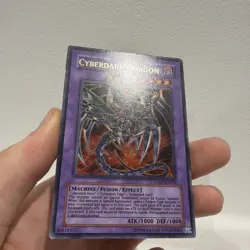 Yugioh-Cyberdark Dragon-Ultra Rare- UNL Edition-CDIP EN035 (MP) - Image 2