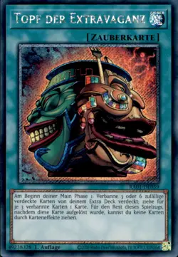 Yugioh RA01-DE059 - Topf der Extravaganz - Platinum Secret Rare - Image 1