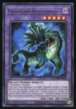 Predaplant Ambulomelides - MAMA-EN065 - Ultra Rare - 1st Edition Yugioh - Image 1