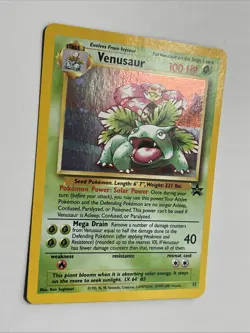 Pokemon Venusaur Holo Black Star Promo Card #13 Rare Nintendo WOTC 2000 - Image 3
