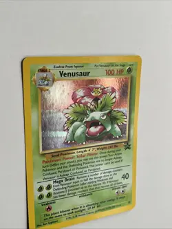 Pokemon Venusaur Holo Black Star Promo Card #13 Rare Nintendo WOTC 2000 - Image 4