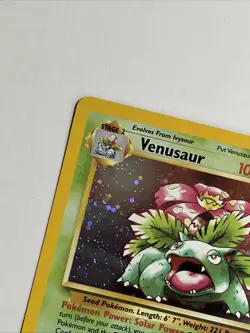Pokemon Venusaur Holo Black Star Promo Card #13 Rare Nintendo WOTC 2000 - Image 5