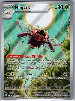 Ninjask 137/132 ME01: Mega Evolution - Pokemon Card - NM - Image 1
