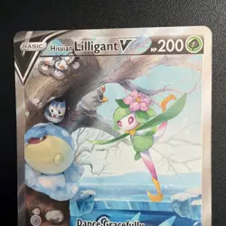 Hisuian Lilligant V 163/189 Alt Art Ultra Rare Card Pokemon Astral Radiance NM - Image 2