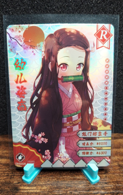 Demon Slayer Anime Card Nezuko Kamado R GM02026 Foil - Image 1