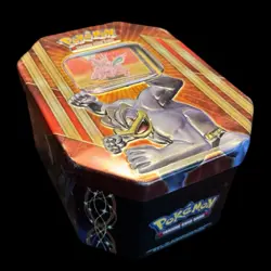 Huge Lot of Pokemon Cards in Machamp Tin! Bulk Cards + Nidorino Holo - Image 3