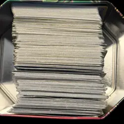 Huge Lot of Pokemon Cards in Machamp Tin! Bulk Cards + Nidorino Holo - Image 5