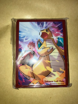 Pokemon Sleeves Lance Dragonite Card Sleeves 64 Pokemon Center - Image 1