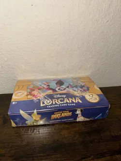 Disney Lorcana Trading Card Game Into the Inklands Booster Box (24 Packs) SEALED - Image 1