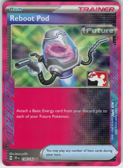Holo Foil Reboot Pod 158/162 ACE SPEC Rare Prize Pack Series Cards - Image 1