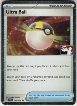 Holo Foil Ultra Ball - 196/198 Uncommon Prize Pack Series Cards - Image 1