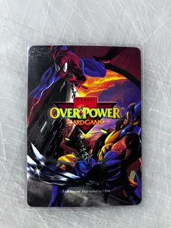 Marvel OverPower Card Game Cyclops Character Card Energy 7 Fighting 4 Strength 3 - Image 2