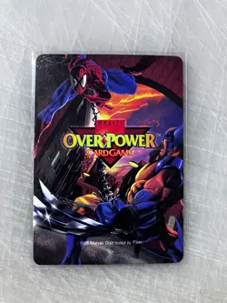 Marvel OverPower Colossus Card 1995 Fleer Vintage Collectible CCG Card Rare - Image 2