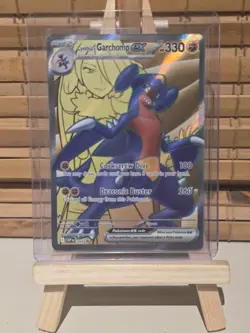 Cynthia's Garchomp ex 204 Sv: Scarlet & Violet Promo Cards Holo NM Condition - Image 1