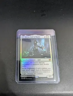 Halvar, God of Battle Kaldheim Foil mtg - Image 1