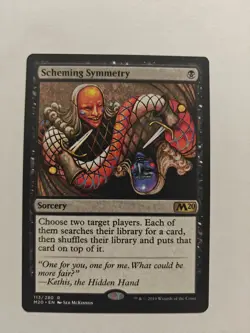Scheming Symmetry - Core Set 2020 (M20) NM Never Played - Image 1