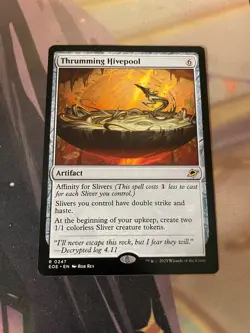 MTG - THRUMMING HIVEPOOL - RARE - EOE - NM - Image 1