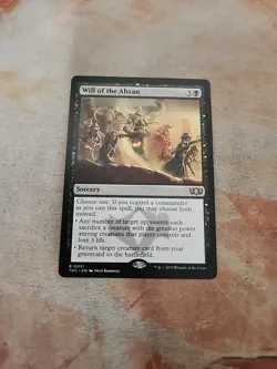 Will Of The Abzan Commander Tarkir Dragonstorm MTG NM - Image 1
